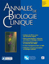 ANNALES DE BIOLOGIE CLINIQUE
