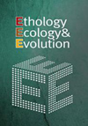 ETHOLOGY ECOLOGY & EVOLUTION